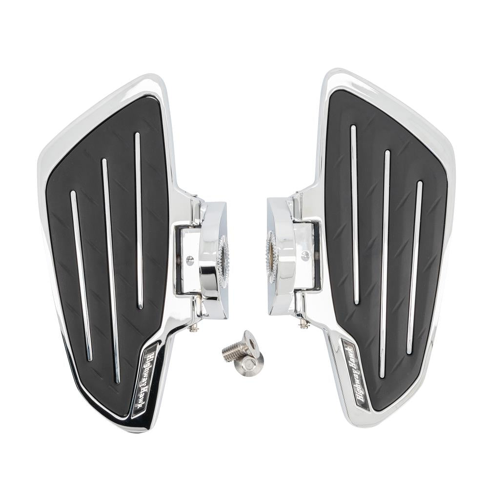 Floorboards New Tech Glide, Boards Only no mounting brackets - Highway Hawk H73-700