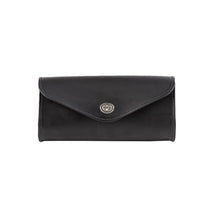 Load image into Gallery viewer, Ledrie HLROL2-1020 Front Bag Black with Twist Lock 2 Litres Black - Genuine Real Leather
