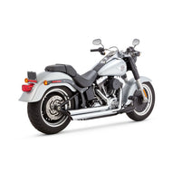 Vance & Hines PCX Chrome Big Shots Staggered Exhaust 1986-2017 Softail