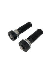 Load image into Gallery viewer, Universal Forward Control Rearset Aluminum Black - Highway Hawk HC73-155B
