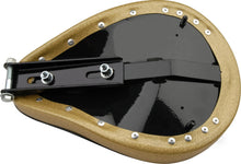 Load image into Gallery viewer, Le Pera Custom Motorcycle Solo Seat Gold Metal Flake + Mounting Bracket

