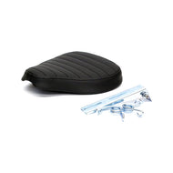 Solo Seat Classic Bobber Tuck n Roll Black + Mount Kit - Small - C-Racer HC53-173B