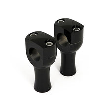 Load image into Gallery viewer, Handlebar Risers for Harley-Davidson with 1 in. Handlebars + Top Clamp - Choice of Heights/Colour - Motorcycle Storehouse 900852
