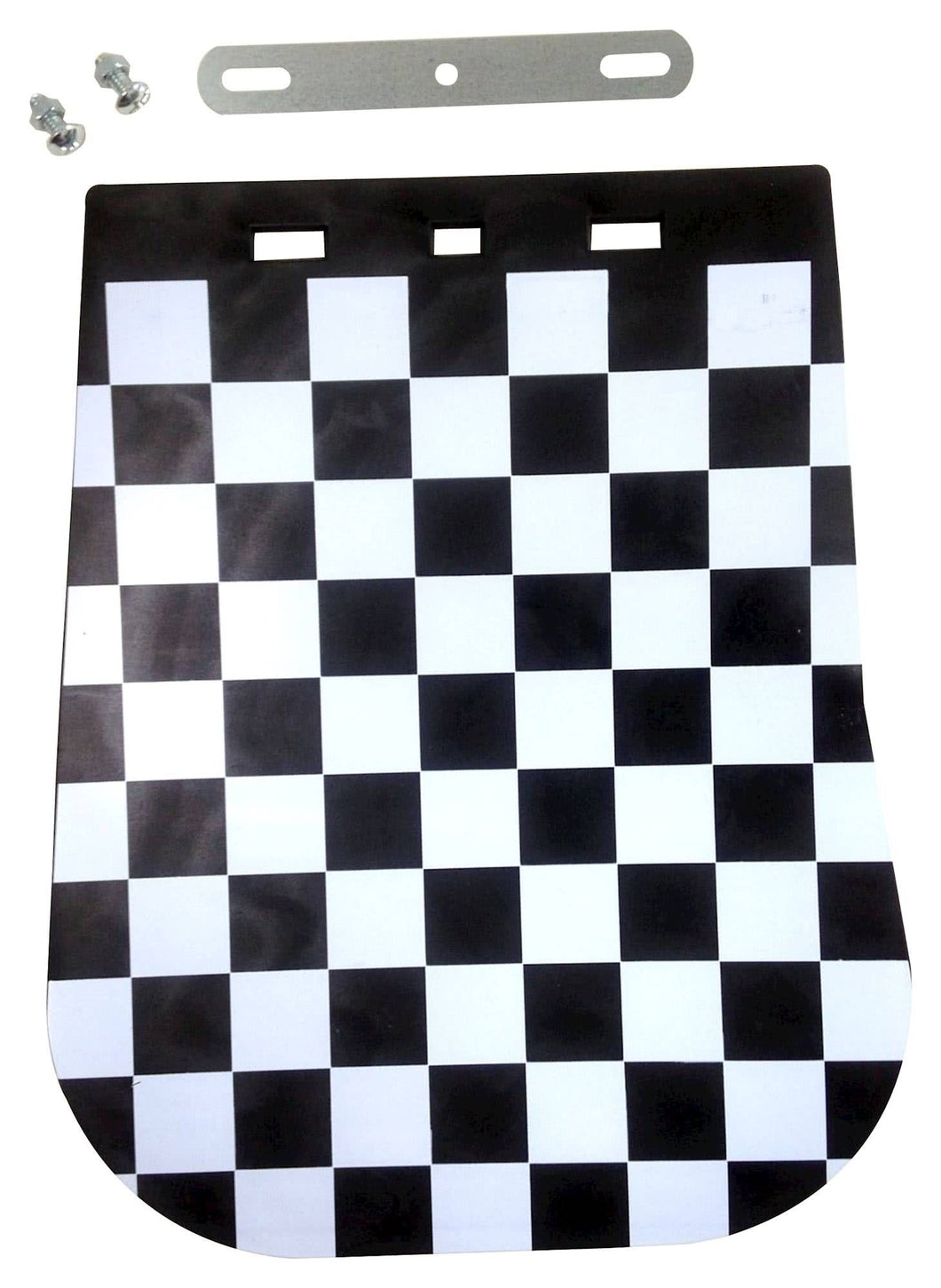 Chequered Rubber Mud Flap Spray Suppression