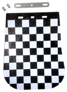 Chequered Rubber Mud Flap Spray Suppression