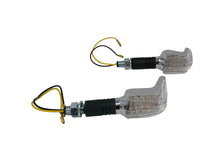 Load image into Gallery viewer, Turn Signal Set (2) Speed, LED Long Stem - Chrome - Highway Hawk H68-596
