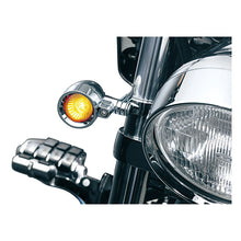 Load image into Gallery viewer, Kuryakyn 4014 Chrome P-Clamp Spotlight Mount fits 39mm/41mm Harley Forks
