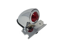 Sparto Rear Tail Light + Licence Plate Holder - Chrome  - Highway Hawk H68-209