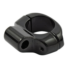 Load image into Gallery viewer, Black Mirror Clamp Handlebar Mount for 1 in. (25mm) Bars fit Harley-Davidson
