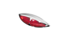Load image into Gallery viewer, Rear Brake Tail and Licence Plate Light Snake-Eye for Motorcycle/Trike E-mark - Chrome - Highway Hawk H68-340
