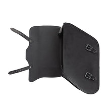 Load image into Gallery viewer, Ledrie HLZAD2-1041 Universal Saddlebag Set Rigid Black 14 Litres - Genuine Real Leather
