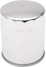 Load image into Gallery viewer, Magnetic Chrome Oil Filter fits Harley Dyna, Softail, Touring 1999-17 (Twin Cam) - Drag Specialties DS275188
