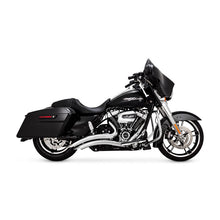 Load image into Gallery viewer, Vance &amp; Hines 26373 PCX Chrome Big Radius 2-into-2 Exhaust fits Harley-Davidson 2017 up Touring

