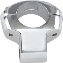 Load image into Gallery viewer, Chrome Mirror Clamp Handlebar Mount for 1 in. (25mm) Bars fit Harley-Davidson
