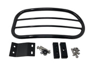 Solo Tubular Luggage Rack + Bracket fits Suzuki C800 Intruder,VL800 Volusia - Black - Highway Hawk H663-0171BK