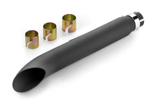Load image into Gallery viewer, Turnout Exhaust Muffler Black 50cm Long fits up to 45mm (1-3/4 in.) header pipes
