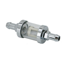 Load image into Gallery viewer, Inline Petrol Fuel Filter for 3/8 inch 10mm Line See-Through Clear Glass Universal - Zodiac 120136

