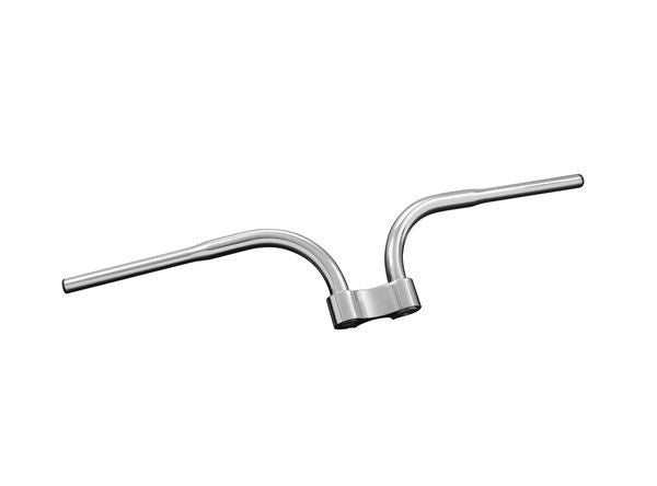 Fat 1-1/4 in. (32mm) Curved Adjustable Handlebars, Chrome fits Honda ...