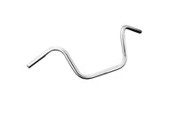 10 in. Street Low Ape Hanger Chrome 7/8 inch (22mm) Motorcycle Handlebars - Highway Hawk H55-241