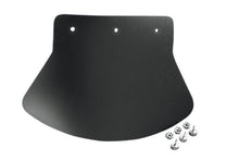 Load image into Gallery viewer, Plain Black Mud Flap Spray Suppression for Harley-Davidson - Medium - Drag Specialties DS-393702
