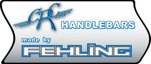 Load image into Gallery viewer, Fehling Black Flyer 1" Handlebars 85cm Wide Low Beach Bars fits Harley (TBW)
