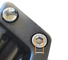 Load image into Gallery viewer, 5/16 in. Black Caps/Plugs (pack of 4) fits Harley-Davidson Handlebar Top Clamp - Motorcycle Storehouse 905758
