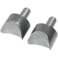 Weld-On Bungs for Mounting Solo Seat Springs to 1-1/4 in. Frame (Pair) - Drag Specialties 0820-0031