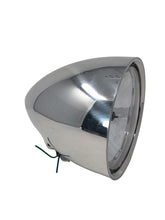 Load image into Gallery viewer, Custom 7 inch Headlight Bullet (Cone) Shape - Polished Aluminium Finish
