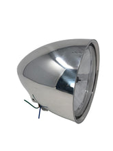 Load image into Gallery viewer, Custom 7 inch Headlight Bullet (Cone) Shape - Polished Aluminium Finish - Highway Hawk H68-0330
