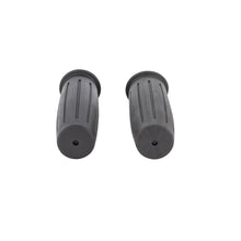 Load image into Gallery viewer, Motorcycle Hand Grips Vintage Black for 7/8 inch (22mm) Handlebars without Throttle Assembly - Highway Hawk H45-1203B
