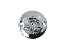 Load image into Gallery viewer, Master Brake Cylinder Cover Chrome "Live to Ride" fits Kawasaki Right Side,Round - Highway Hawk H454-001R
