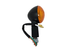 Load image into Gallery viewer, Turn Signal (1) Large Cateye - Black - Highway Hawk H68-5071
