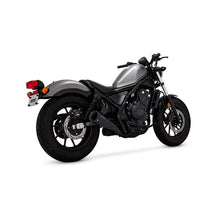 Load image into Gallery viewer, Vance &amp; Hines 48421 Upsweep Black Slip-on Exhaust fits Honda Rebel CMX 300/500
