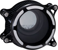 Vance & Hines 41091 VO2 Insight Air Intake Kit Black Contrast Air Cleaner 1991-2022 Sportster