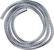 Load image into Gallery viewer, Chrome Spiral Cable Wrap, Wire Tidy 10mm I.D. fits Motorcycle/Trike 150 cm long - Drag Specialties DS223001
