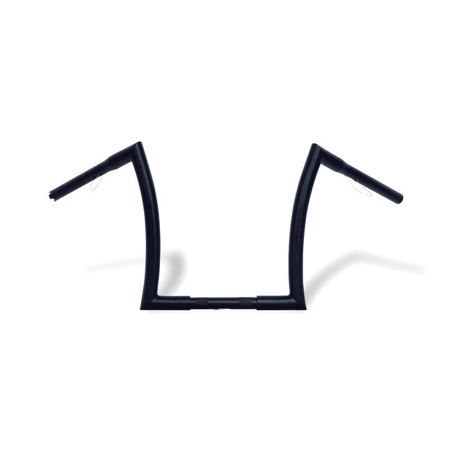 Handlebars Bad Ape Hanger 13 inch High 1-1/4 in (32mm) Diameter, Black - Highway Hawk H55-553B