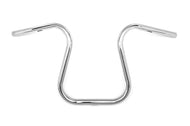 Anfora 14 in. High Handlebars - 1 inch (25mm) Chrome - Highway Hawk H55-4011