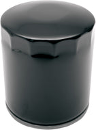 Black Oil Filter fits Harley-Davidson Sportster + Evolution 1340cc models - Drag Specialties DS275204