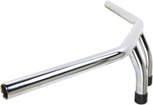 Load image into Gallery viewer, Handlebars 4 in. High T-Bar 1 in. (25mm) - Chrome
