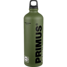 Load image into Gallery viewer, Primus Gasoline Fuel Bottle 1 Litre Motorcycle Emergency Petrol Can - Green
