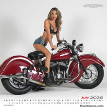 Load image into Gallery viewer, IRON &amp; LACE 2025 CALENDAR - Custom Bikes and Sexy Centerfold Models - Iron &amp; Lace
