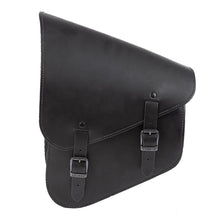 Load image into Gallery viewer, Ledrie HLZAD2-1075H Rear Swingarm Bag 11 Litres with Bottleholder for Suzuki/Yamaha Cruisers made from Genuine Real Leather
