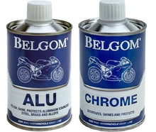 Load image into Gallery viewer, Belgom Alu &amp; Chrome Metal Polish Twin Pack 250 ml Bottles - Cleans, Polishes &amp; Protects
