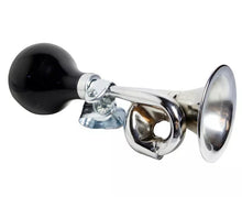 Load image into Gallery viewer, Retro Old Fashioned Bulb Horn Chrome, 7 inch Long - Chopper Bobber Trike Project - Motorcycle Storehouse 508625
