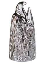 Load image into Gallery viewer, Chrome Eagle Head Tyre Valve Dust Cap Covers (Pair) Motorcycle/Trike, Alumnium - Zodiac 282005_PAIR
