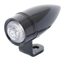 Load image into Gallery viewer, Highsider LED Micro Taillight &quot;MONO BULLET SHORT&quot; Clear Lens - Black
