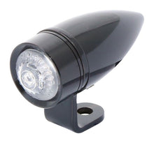 Load image into Gallery viewer, HIGHSIDER 255-015012 LED Micro Tail Light "MONO BULLET SHORT" Clear Lens - Black
