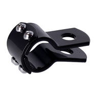 1-1/4 in. (32mm) 3 Piece Clamp Gloss Black for Footpeg/Spot Light 1-1/4 inch - Motorcycle Storehouse 515264