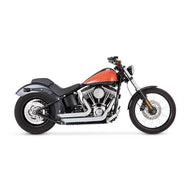 Vance & Hines 17225 Chrome Shortshots Staggered Exhaust fits Harley-Davidson 2012-2017 Softail