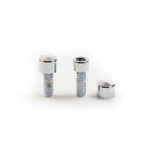 Load image into Gallery viewer, Chrome Bolt Covers for 3/8 inch Allen Socket Head (takes 5/16 in. allen key) - Pack of 5
